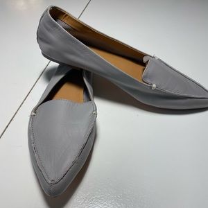 J.Crew Grey Flats Size 8.5